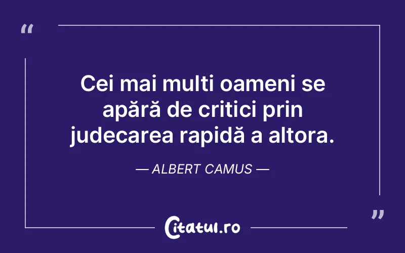 Citat Albert Camus - citate oameni