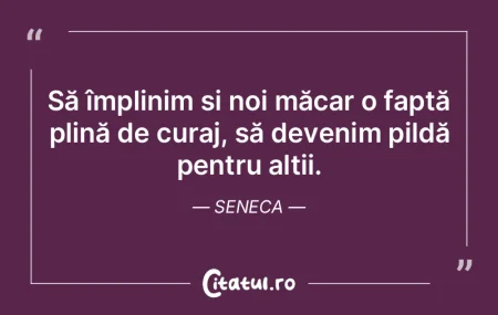 Respectul față de sine nu e despre a f...