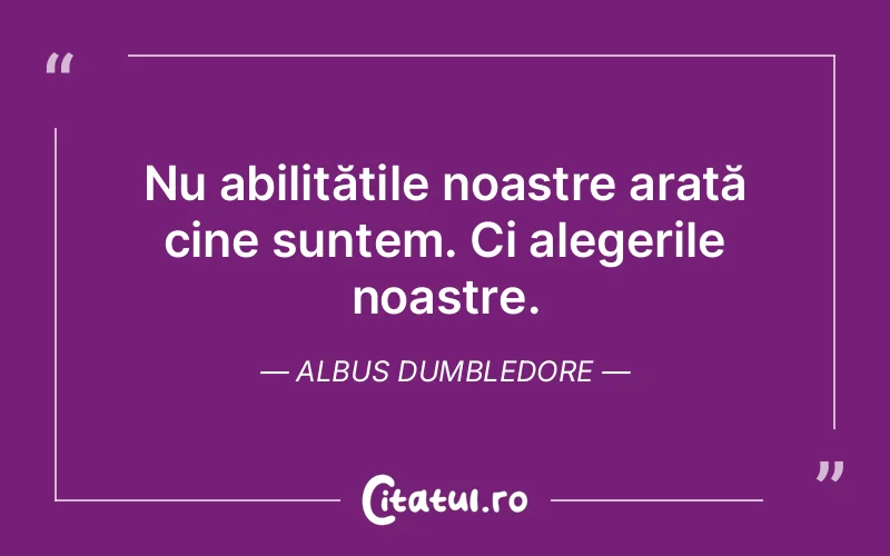 Citat Albus Dumbledore - citate oameni