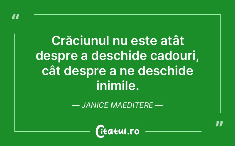 Citat Janice Maeditere - citate oameni