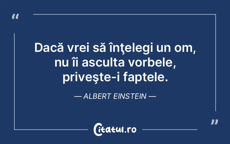 Citat Albert Einstein - citate oameni