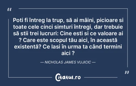 E o minciună să crezi că nu ești des...