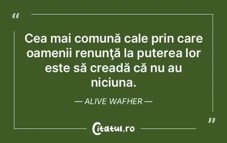 Nu e suficient să constatăm în fiecar... Nu e suficient să constatăm în fiecar...