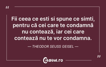 Nu te scuza niciodată pentru că ești ... Nu te scuza niciodată pentru că ești ...
