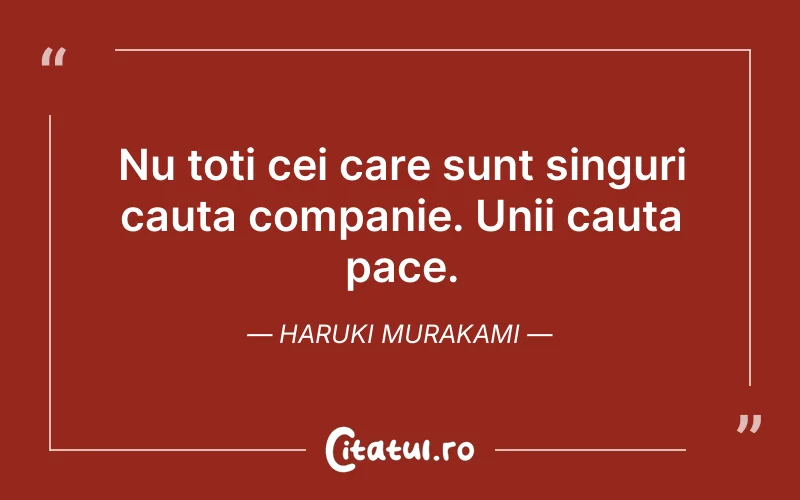 Citat Haruki Murakami - citate oameni