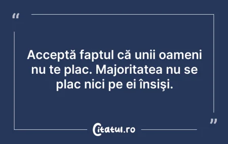 Cel ce nu știe să se stăpânească nu e li... Citeste si: Cel ce nu știe să se stăpânească nu e li...