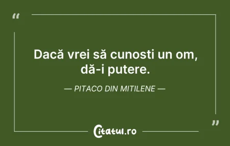 Citeste si: Fii bun. Nu ştii niciodată de câte ori s...