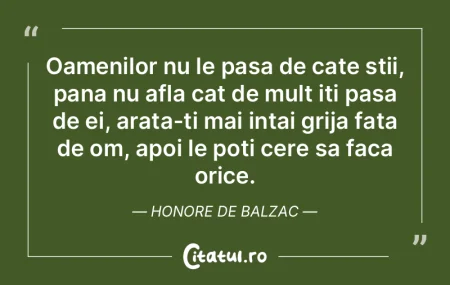 Oamenilor nu le pasa de cate stii, pana ...