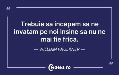 Trebuie sa incepem sa ne invatam pe noi ... Trebuie sa incepem sa ne invatam pe noi ...