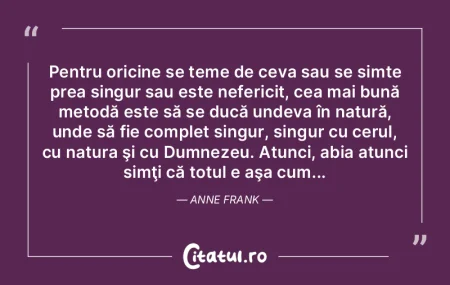  Pentru oricine se teme de ceva sau se s...