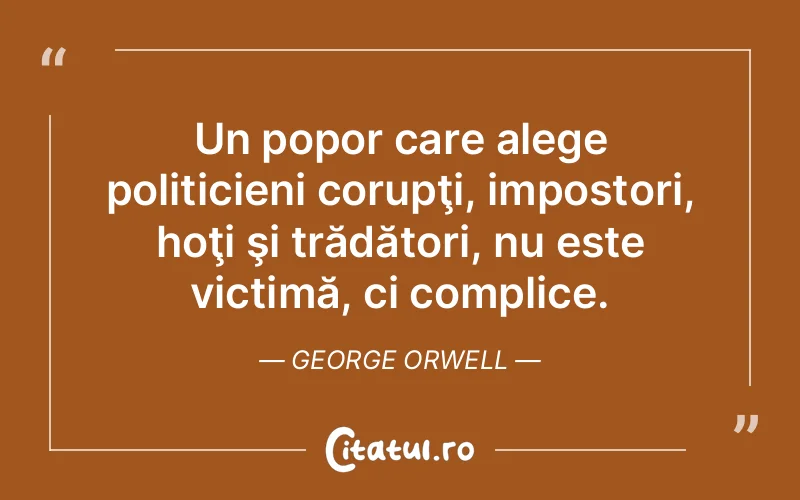 Citat George Orwell - citate oameni