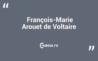  François-Marie Arouet de Voltaire...