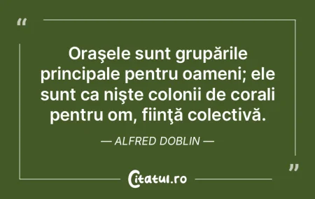  Oraşele sunt grupările principale pen...