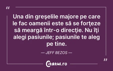  Una din greşelile majore pe care le fa...