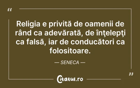 Citeste si: Religia e privită de oamenii de rând ca ...