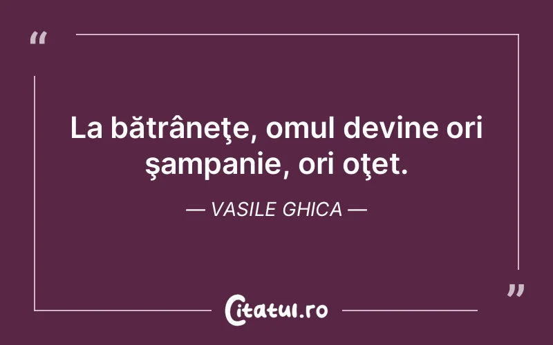 Citat Vasile Ghica - citate oameni