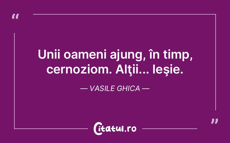 Citat Vasile Ghica - citate oameni