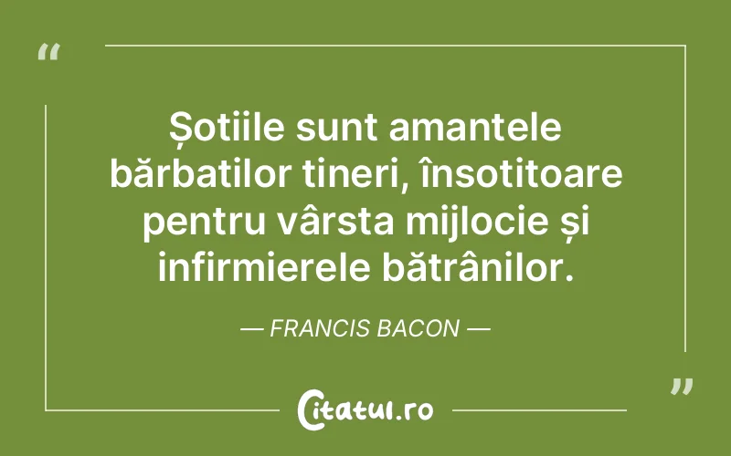 Citat Francis Bacon - citate oameni