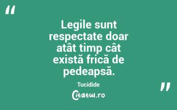 Alianțele sunt fragile, pentru că sunt construite pe interese, nu pe prietenie. Tucidide...