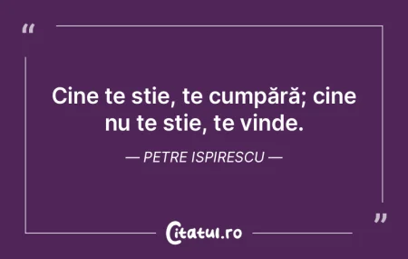 Cine nu te respectă când ești jos, n-...