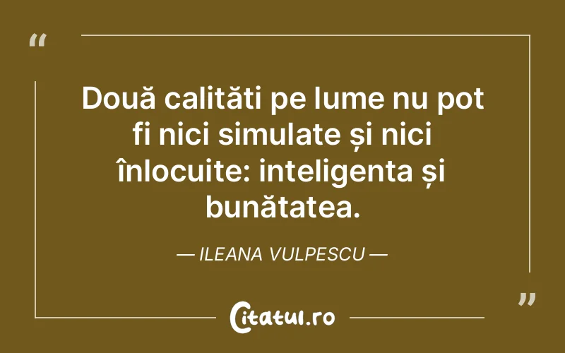 Citat Ileana Vulpescu - citate oameni