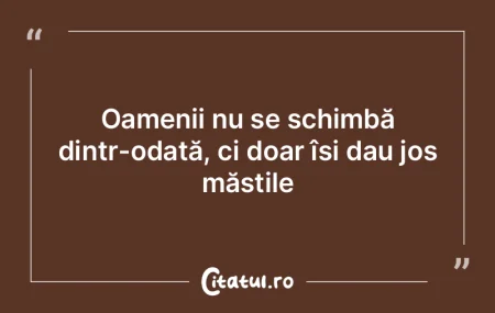 În părerile oamenilor e de multe ori i...