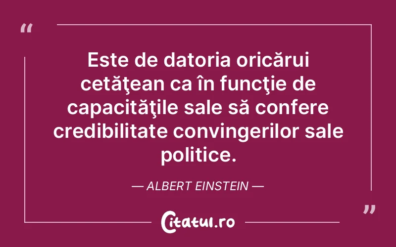 Citat Albert Einstein - citate oameni