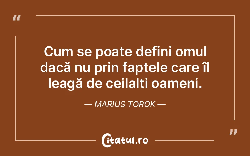 Citat Marius Torok - citate oameni