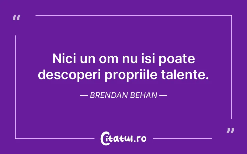 Citat Brendan Behan - citate oameni