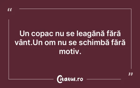 Fiecare om are dreptul la mândria sa ca...