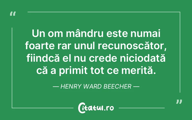 Citat Henry Ward Beecher - citate oameni