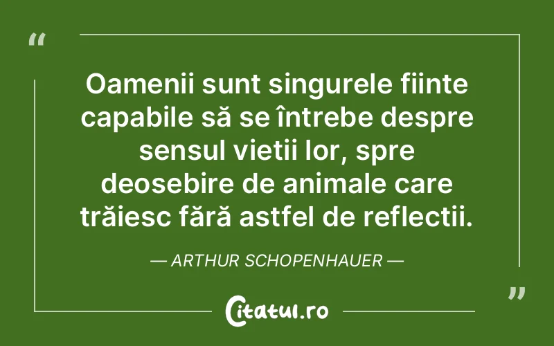 Citat Arthur Schopenhauer - citate oameni