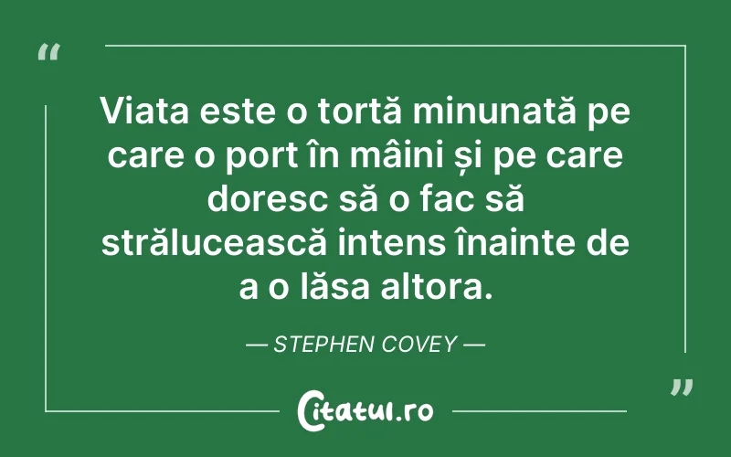 Citat Stephen Covey - citate oameni