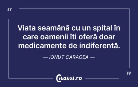 Viața se aseamănă cu un muzeu populat...