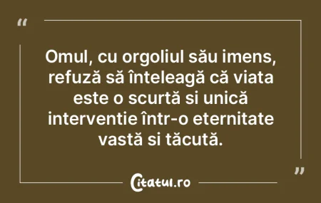 În fața morții, toți suntem egali, d...