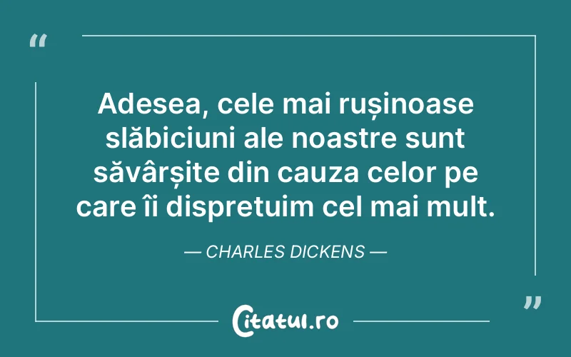 Citat Charles Dickens - citate oameni