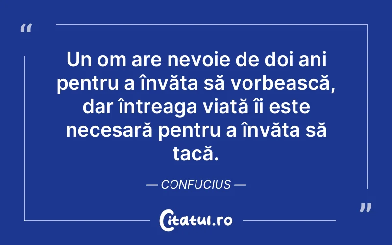 Citat Confucius - citate oameni