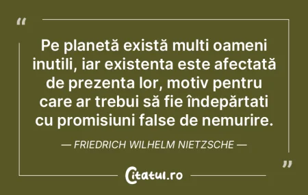 Cine nu își descoperă calea către id... Cine nu își descoperă calea către id...