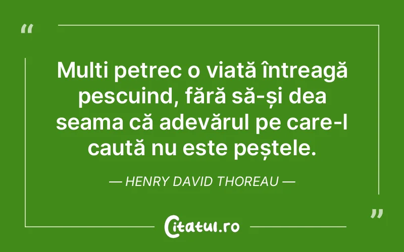 Citat Henry David Thoreau - citate oameni