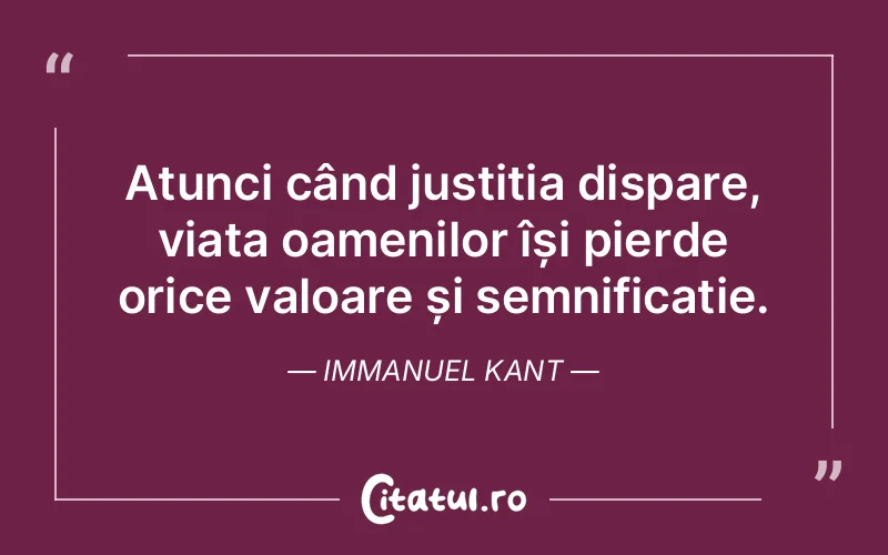 Citat Immanuel Kant - citate oameni
