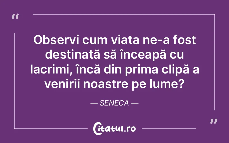 Citat Seneca - citate oameni