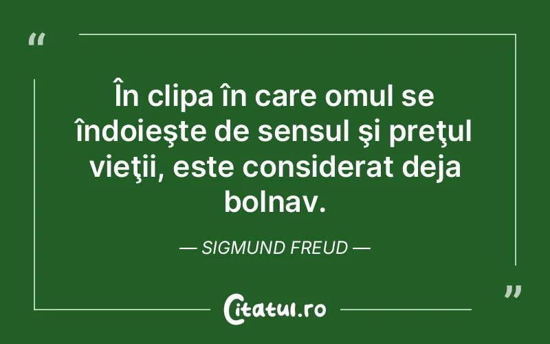 Citat Sigmund Freud - citate oameni