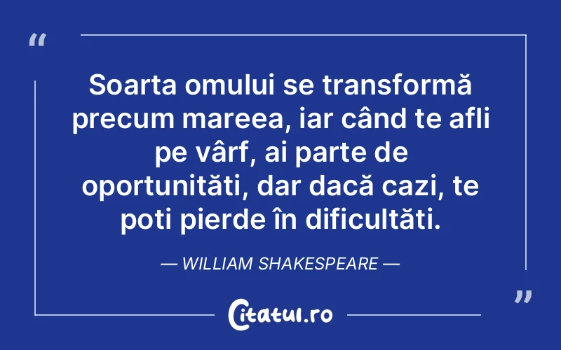 Citat William Shakespeare - citate oameni