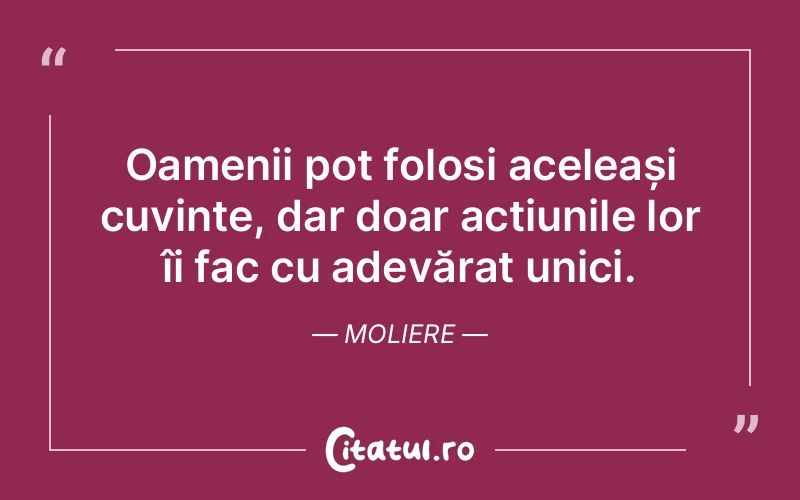 Citat Moliere - citate oameni