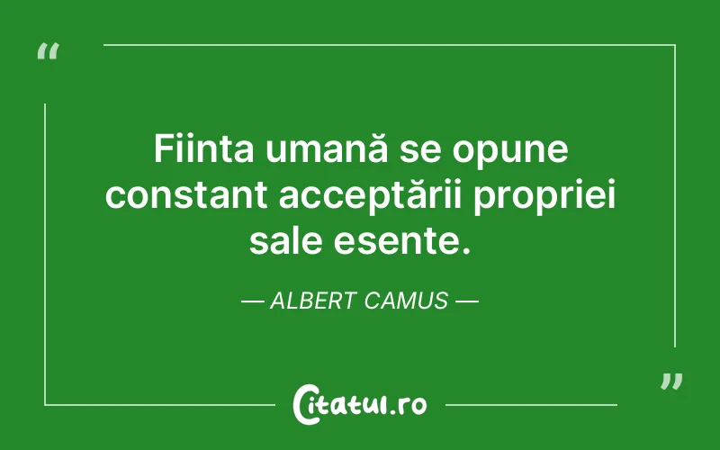 Citat Albert Camus - citate oameni