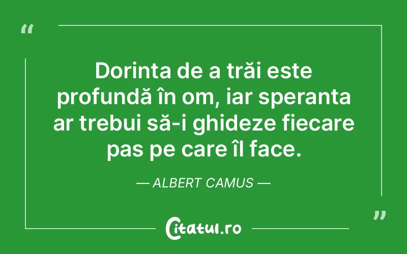 Citat Albert Camus - citate oameni