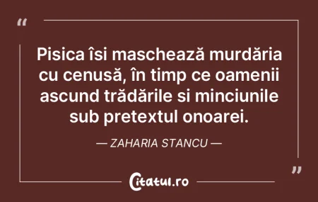 Natura nu este o extensie a omului, ci o... Natura nu este o extensie a omului, ci o...