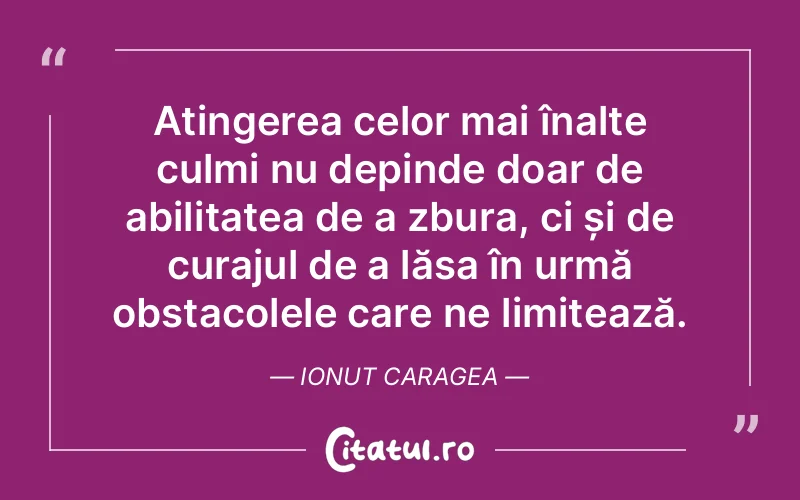 Citat Ionut Caragea - citate oameni