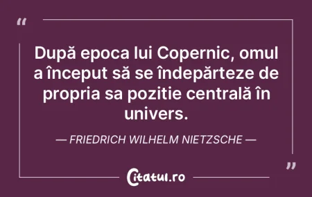 Omul, deși se consideră superior, îș...