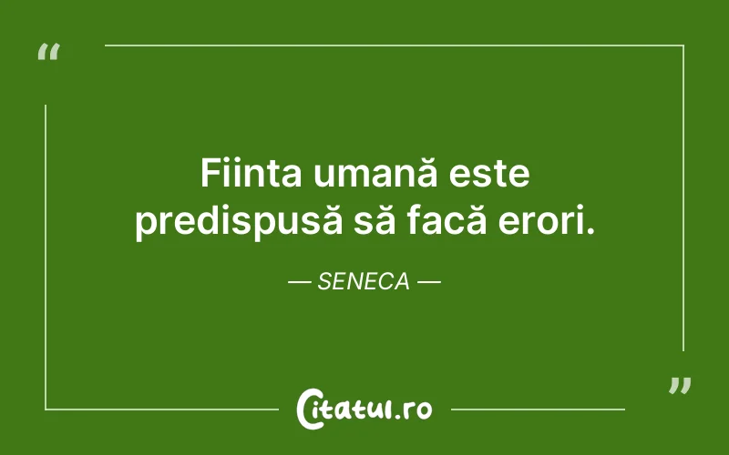 Citat Seneca - citate oameni